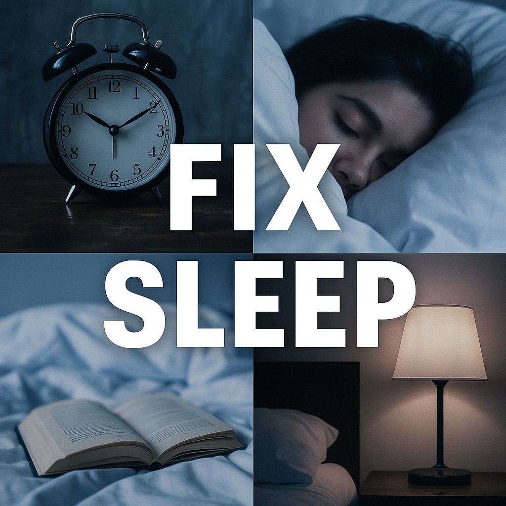 How to Fix Your Sleep / Sleep Blueprint (E-Book)