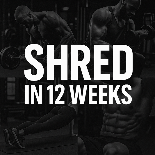 How to Shred in 12 Weeks / Sculpt Bundle (E-Book)